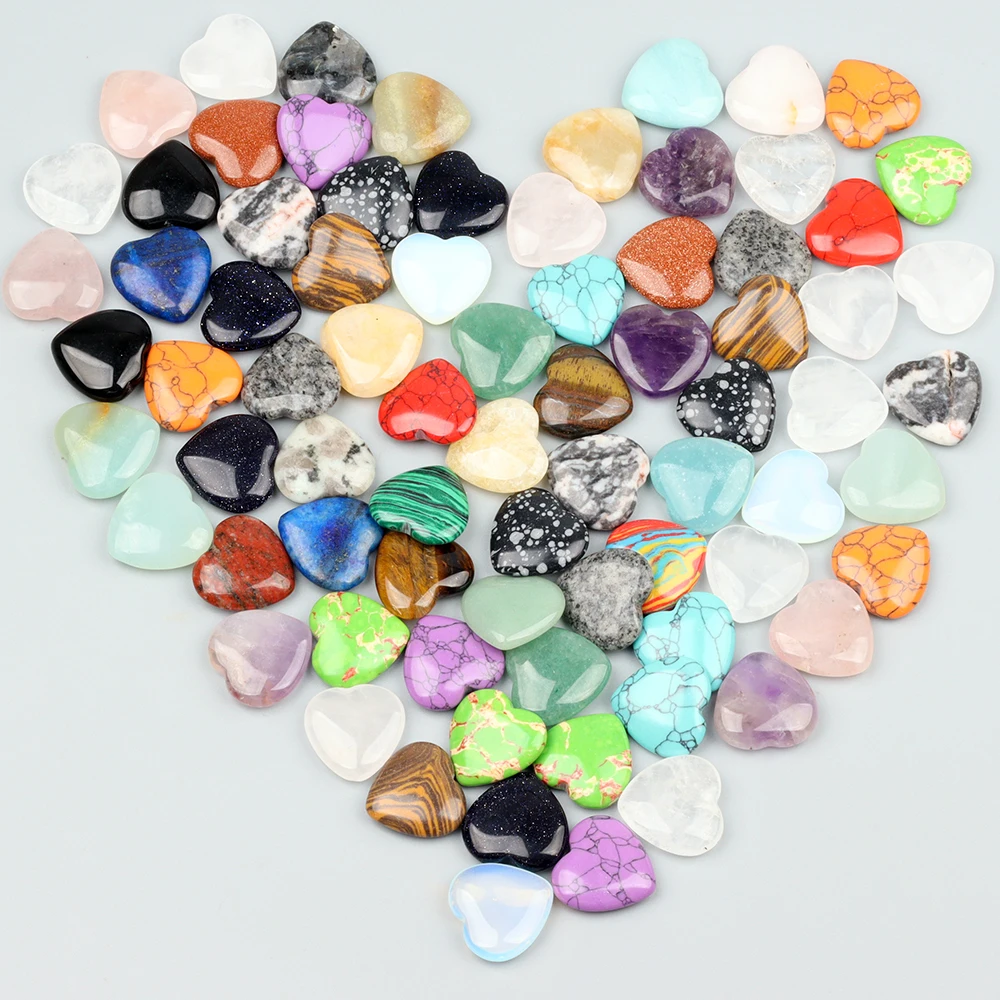 10/20/30PCS 20MM Forma di Cuore Pietra di Cristallo Ametista Amore Pietre Guarigione Esemplare di Ghia Minerale Irregolare per la Decorazione del Giardino di Casa