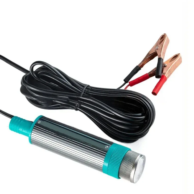 ミニポータブルディーゼル水移送ポンプ,電気自動車移送ポンプ,キャンプおよび釣り用水中ポンプ,毎分30l,12v,38mm