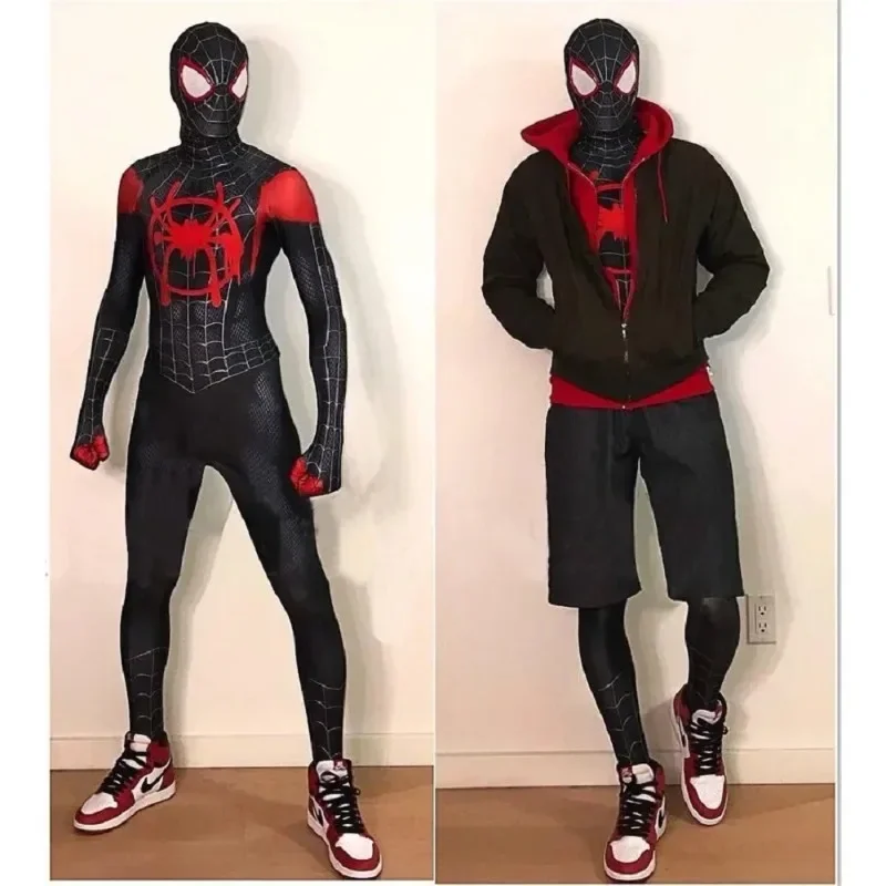 Costume da festa di carnevale Costumi da festa per adulti Ragazzi Ragazze Fan di film Abbigliamento cosplay Costume da Spiderman Spider Man Tuta cosplay