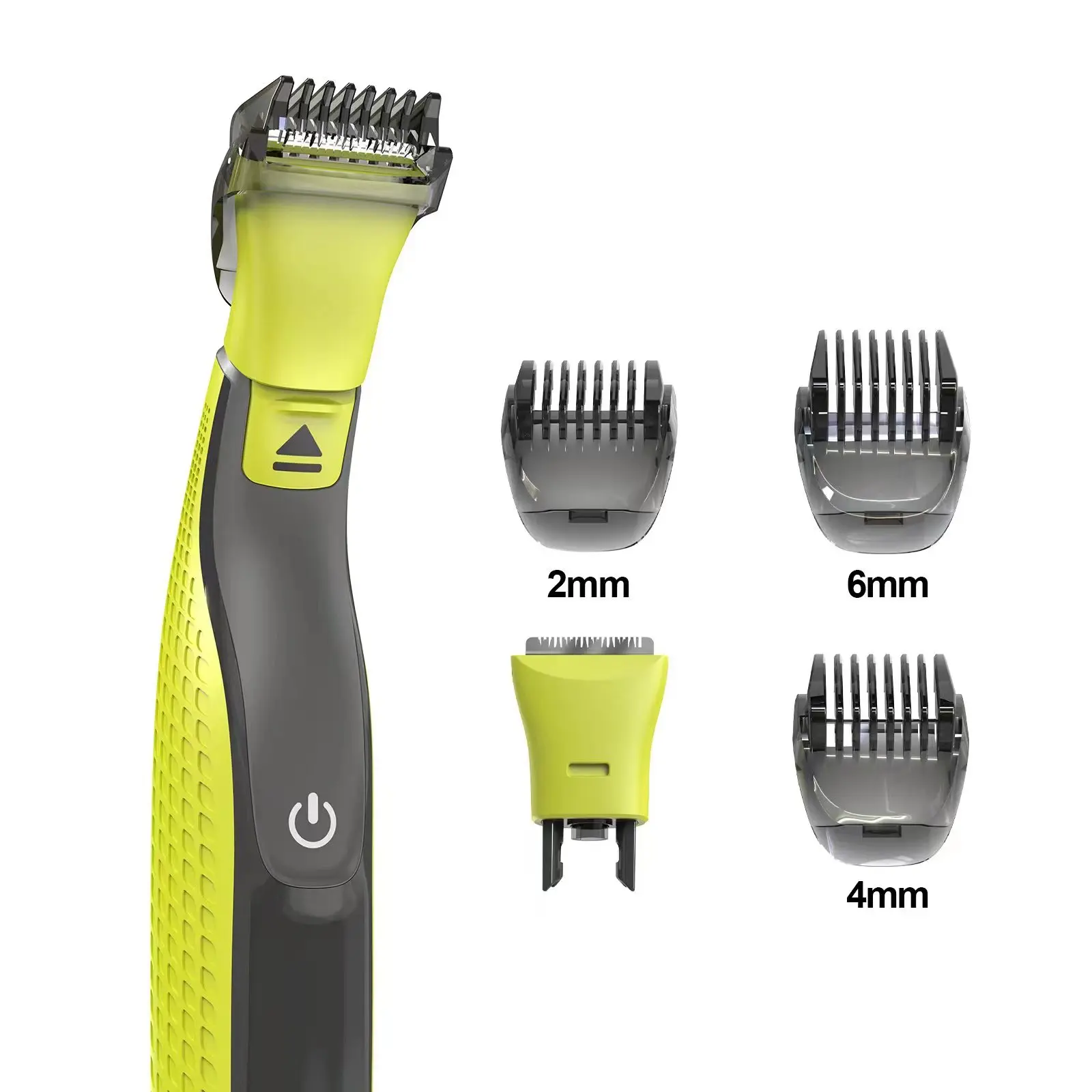 4 Uds peine hombres Manual afeitadora de barba hoja de repuesto para Philips OneBlade maquinilla de afeitar hombres recortadora de barba cuchillas accesorios de repuesto