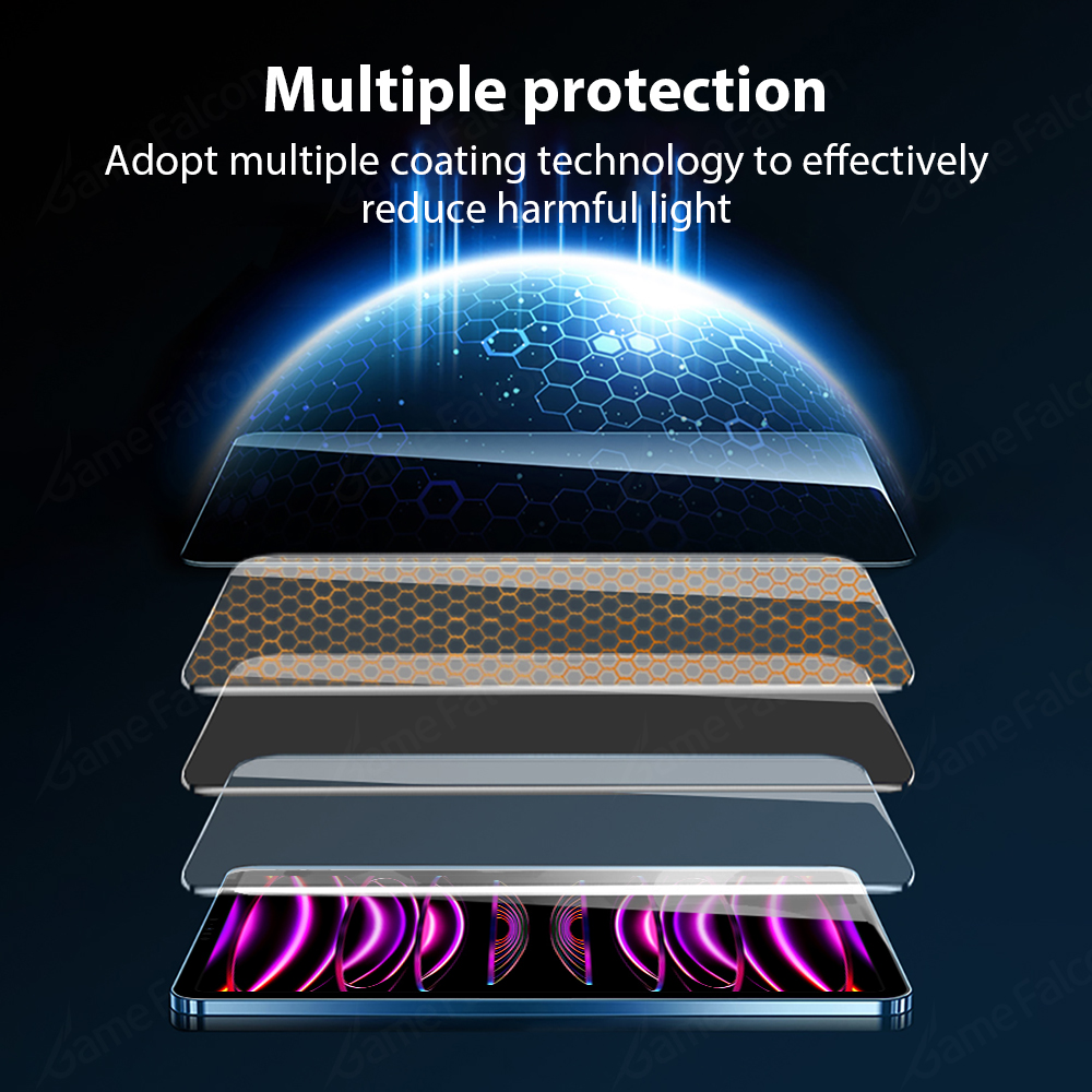 Protector de pantalla de vidrio templado para Ipad Pro 13 M4 2025 12,9 A16 11th Air 11 5 4 M3 M2 10 9th 10th 8 Generation Mini 7 6