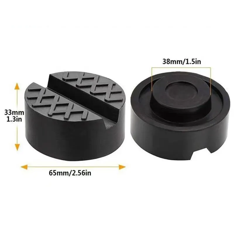 Soporte para gato de elevación de coche, almohadillas de goma, rueda Dolly, marco de suelo ranurado, adaptador de riel, herramientas de reparación para Lexus Subaru Fiat Volvo
