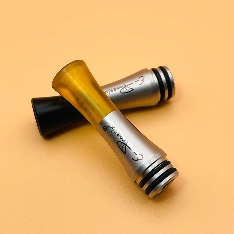 DSX PEI 510 Long Drip Tip MTL für Phoenix Firebird RTA SS Vape Tips 3 mm für Taifun Kayfun RTA Vape Zubehör