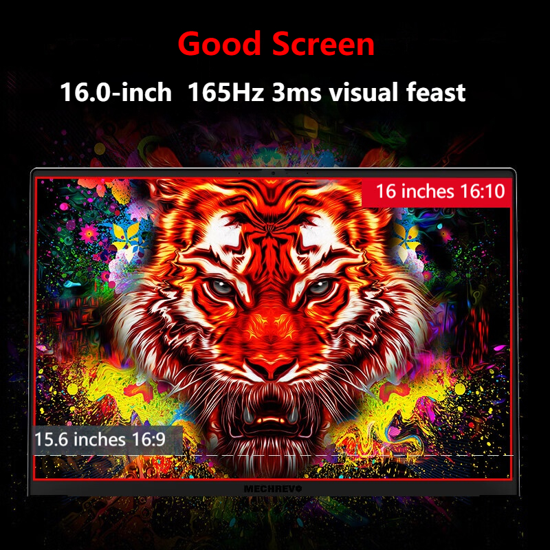 MECHREVO 16Pro 16 Inch Geforce RTX 4060 AMD R7-7745HX DDR5 165Hz 2.5k Wifi6 BT5.2 16GB 512GB Gaming Gamer Notebook Laptop