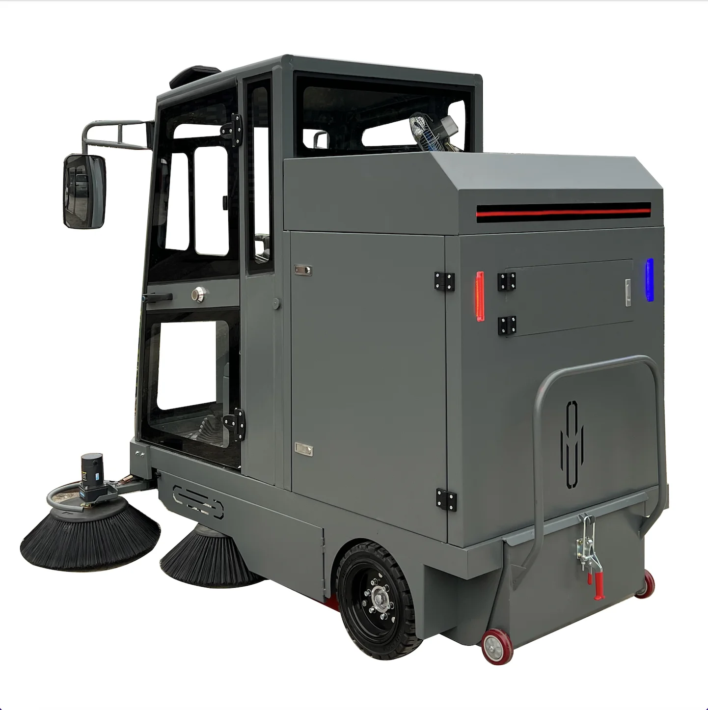 QM-S20 Original Factory Newest Durable Cordless Automatic Industrial Ride on Electric Floor Sweeper