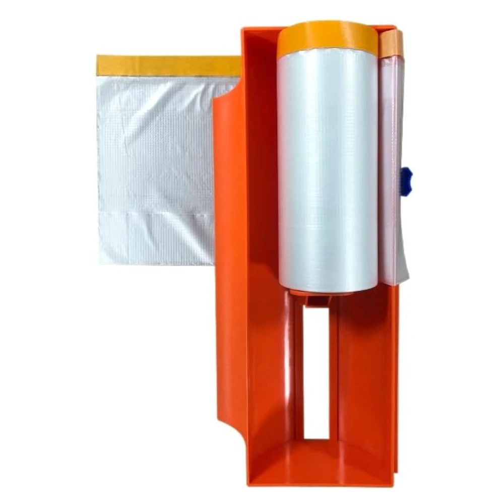 Cortador de película de enmascarar, herramienta de corte de película de enmascarar mejorada para cortar pintura en aerosol Atomobile, película protectora para muebles, película a prueba de polvo