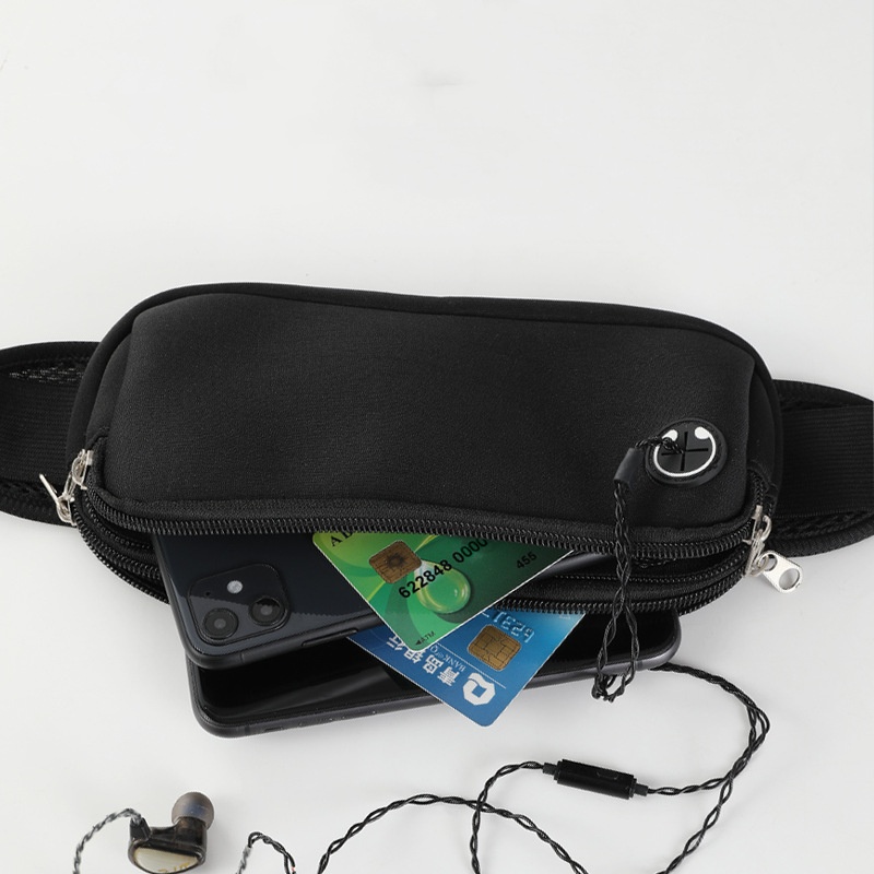 Outdoor-Sport wasserdichte laufende Hüft tasche Handy tasche Wanderung Fitness Hüft tasche verstellbarer Gummiband