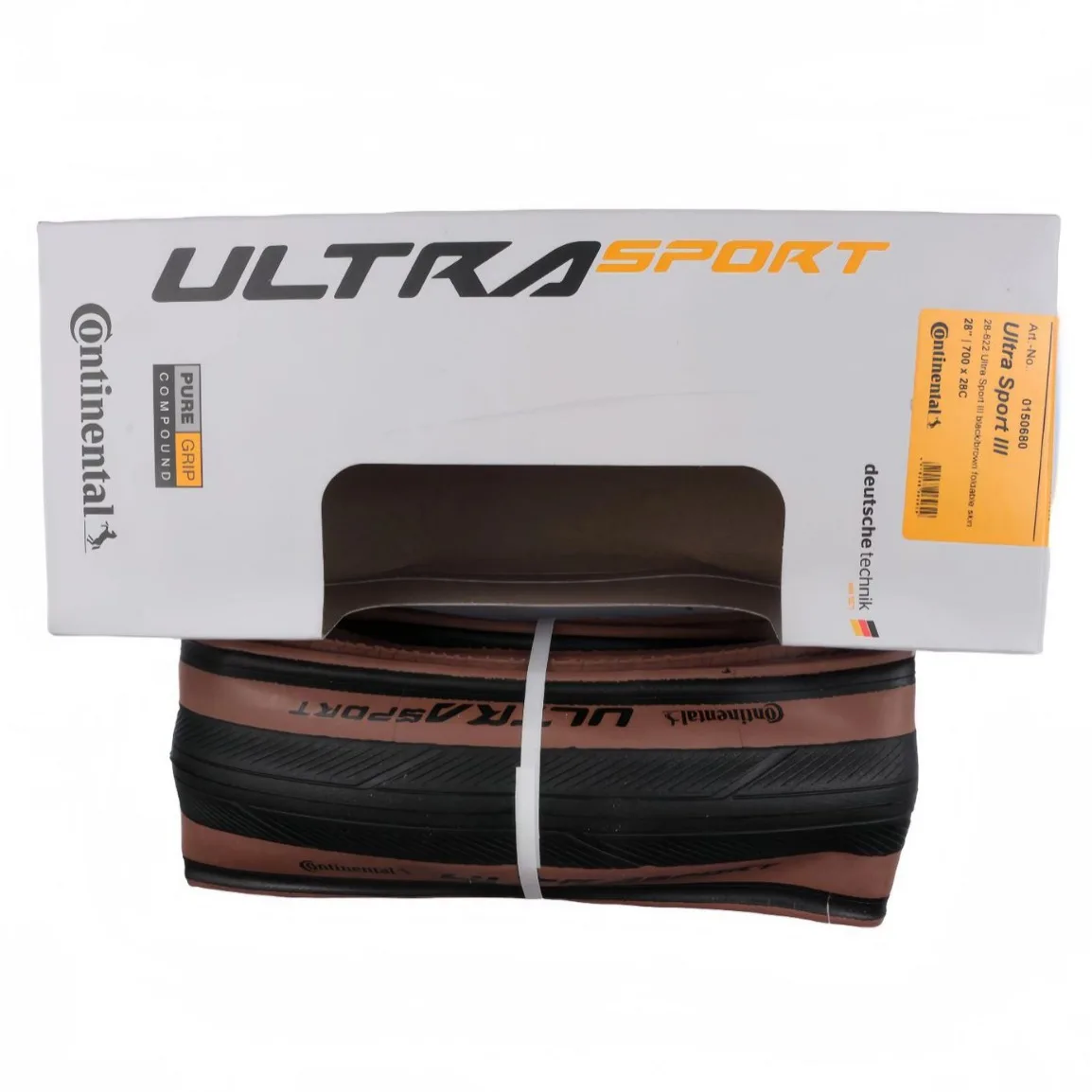 ม้าเยอรมันยี่ห้อ Ultra Sport Iii ยางด้านนอก Us3 เปิดยาง 700 × 23-28C Non-SLIP สวมใส่พับยาง