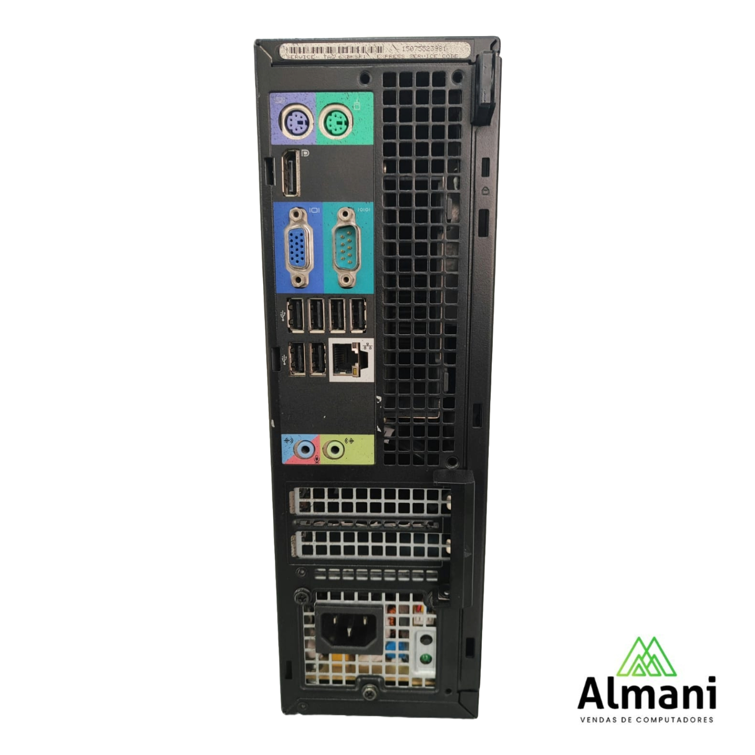 DESKTOP DELL OPTIPLEX 790 CORE I5 2310 SSD 500 GB 8 GB RAM - WIN10 PRO - SFFS