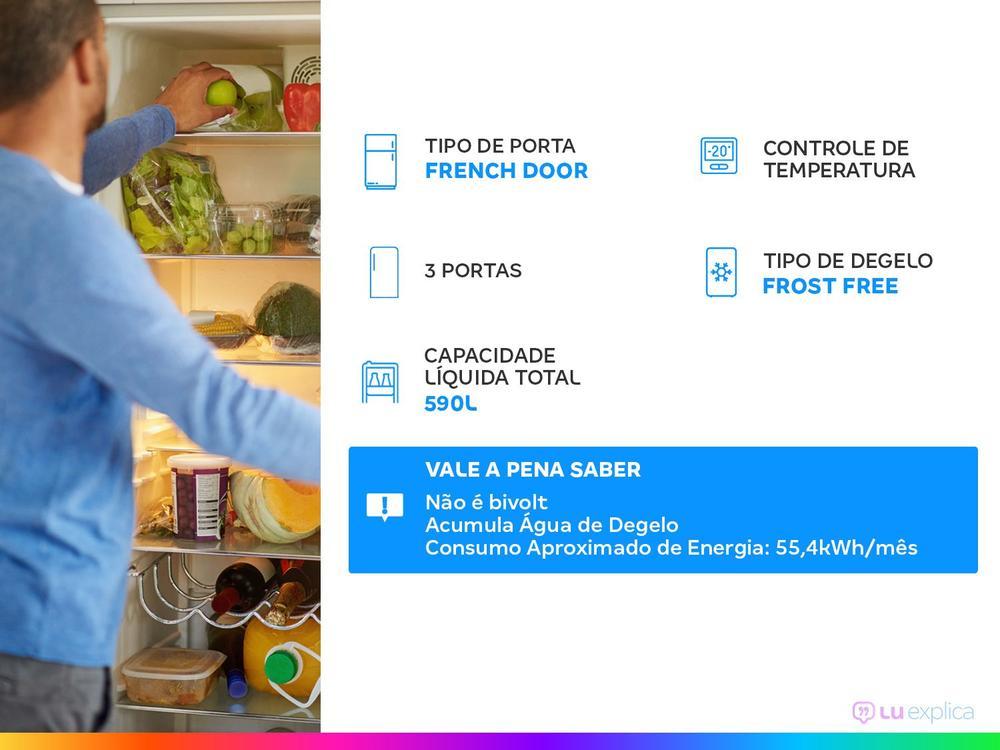 Geladeira/Refrigerador Electrolux Frost Free Multidoor - 220V