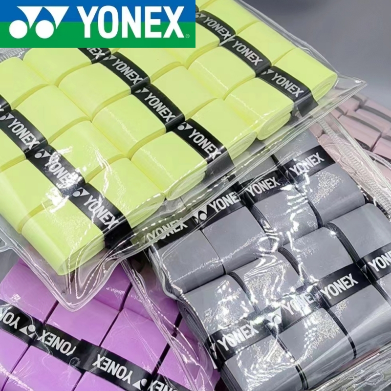 24PC/YONEX raqueta de tenis de bádminton con pegamento de mano plana antideslizante raqueta profesional agarre de pegamento de mano 24PC