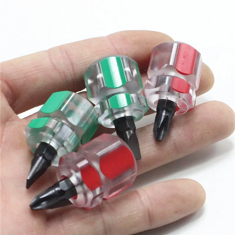 Vặn Vít Bộ Mini Di Động Nhỏ Củ Cải Đầu Tua Vít Chính Xác Dụng Cụ Sửa Xe Trong Suốt Tay Cầm Sửa Chữa Dụng Cụ Cầm Tay