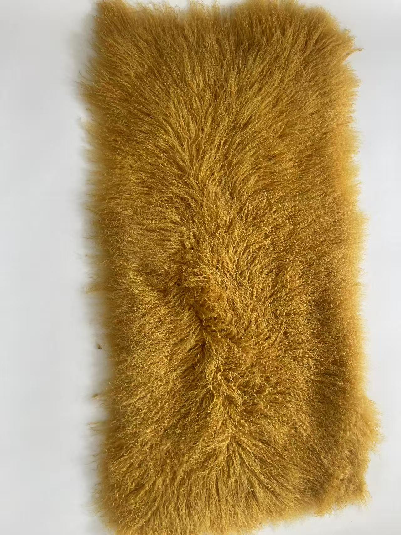 Groothandel Tibet Krullend Schapenbont Plaat Lang Haar Mongoolse Lamsbont Plaat Voor Kleding Dekens Pruiken