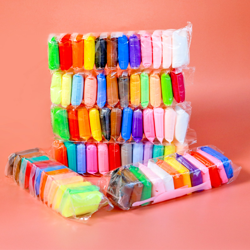 12/24/36 สีคริสต์มาสของขวัญ SUPER LIGHT Clay Space Clay Handmade DIY การสร้างแบบจําลอง Plasticine,เนื้อละเอียดอ่อน,น้ําหนักเบา