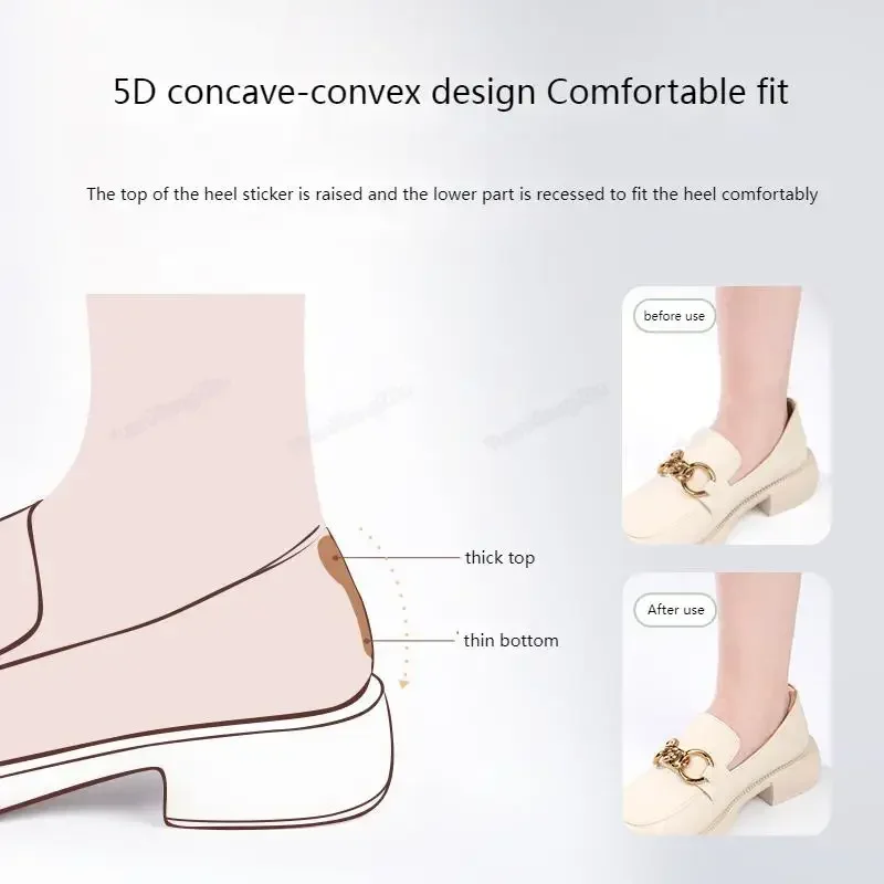 Coussinets de chaussures pour talons hauts, Anti-usure, protecteurs de talons, semelles intérieures antidérapantes, taille réglable, accessoires de chaussures, 1 paire