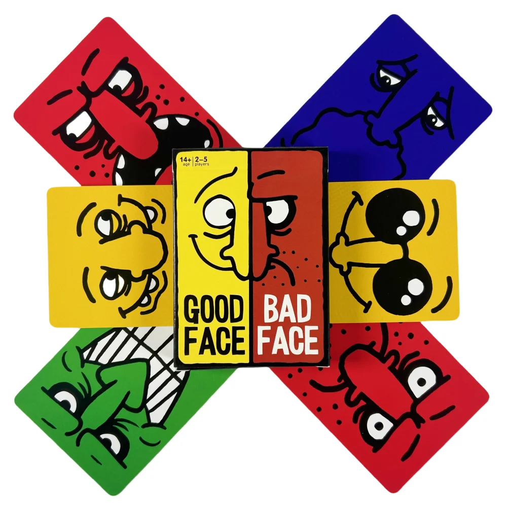Baralho de jogo de tabuleiro de viagem de festa hilarante de jogo de cartas