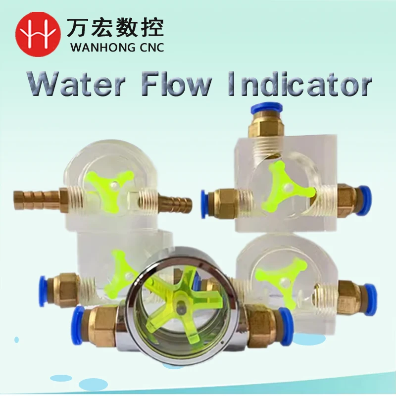 Indicador de observación del flujo de agua CNC para ﻿ Máquina de grabado con bomba de agua antiquema