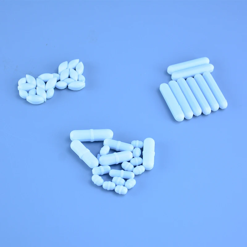 5 pz/lotto PTFE agitatore magnetico barra di agitazione laboratorio pratico miscelatore resistente alla corrosione asta A/B/C tipo