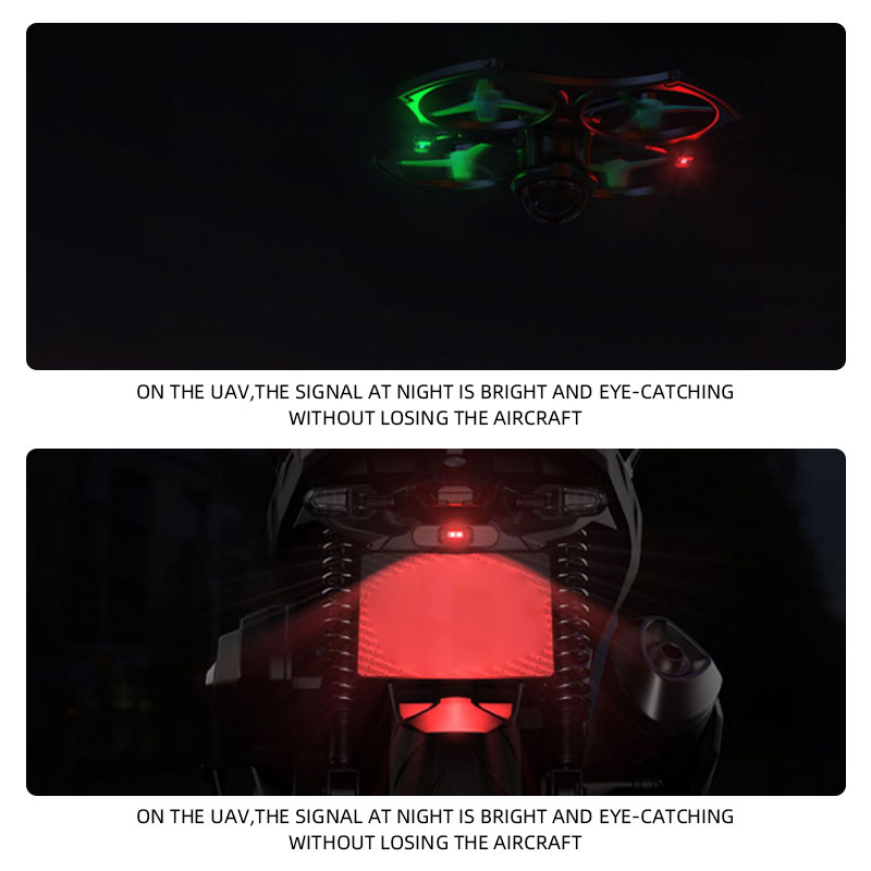 Kit luci stroboscopiche di emergenza a LED, luce pilota per aerei a 7 colori, spia di segnalazione lampeggiante di sicurezza di avvertimento di pericolo, 6 modalità per veicoli