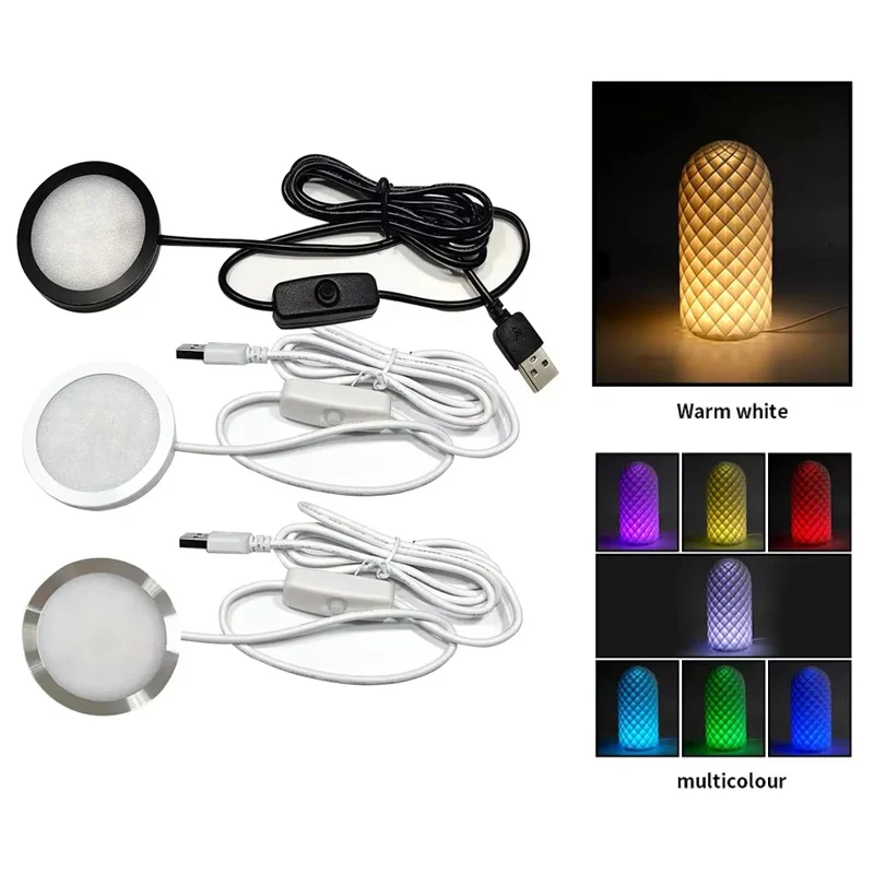 Voor Bambu Lab Led Lamp Kit Verstelbare Licht Kit Led Licht Onderdelen Hardware DIY Model wit/koud/warm licht Zonder Lamp shell 001