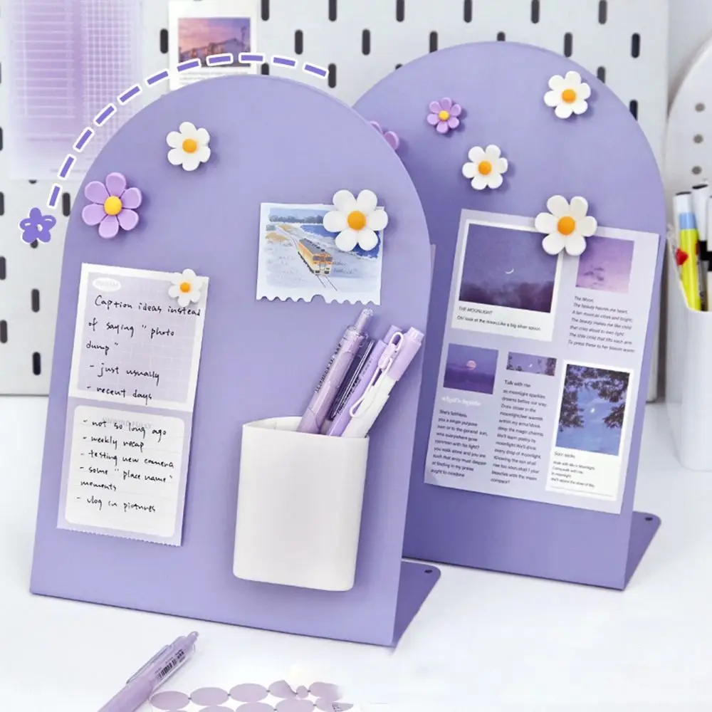 New Large Capacity Desktop Message Board Vertical Curved Storage Board Entrance Display Board Office Home Desktop Ornament
