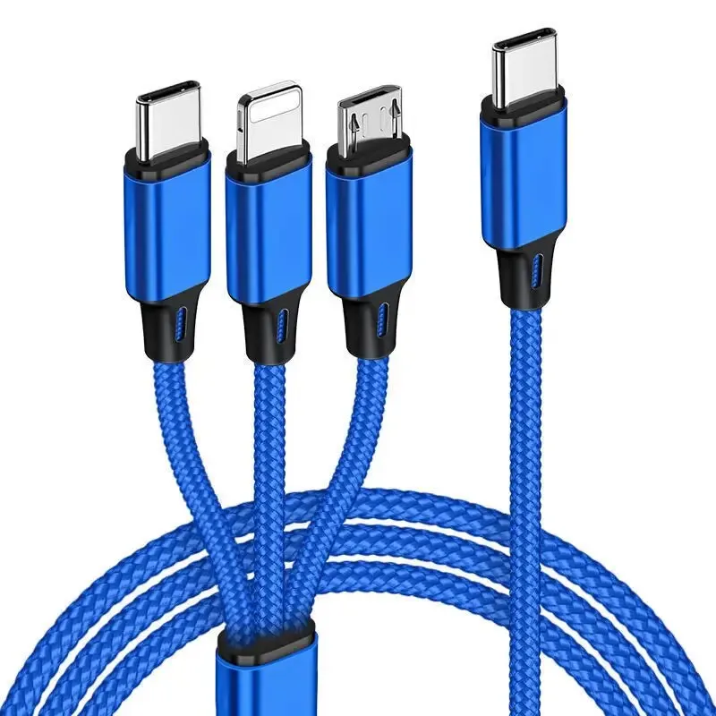 Liquidación_Tipo-c Línea de carga tres en uno PD Línea de carga rápida de tres vehículos de un minuto_Actualizaciones continuas