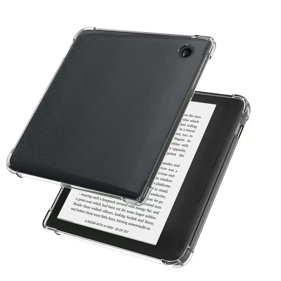 Funda trasera delgada para Funda Kobo Libra Color (2024) Funda transparente de TPU 7 "eBook Protector a prueba de golpes Coque para Kobo Libra 2 (2021)