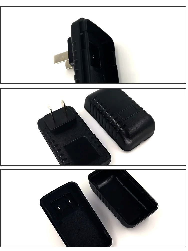 Black Fake Charger Sight Container Hiding Spot Hidden Storage Compartment Power Adapter Secret Home Diversion Stash Can Safe