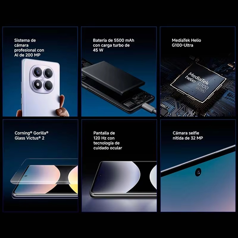 Xiaomi-smartphone Redmi Note 14 Pro, 4G, 8GB/256GB, 12GB/256GB, 12GB/512GB, NFC, versión Global