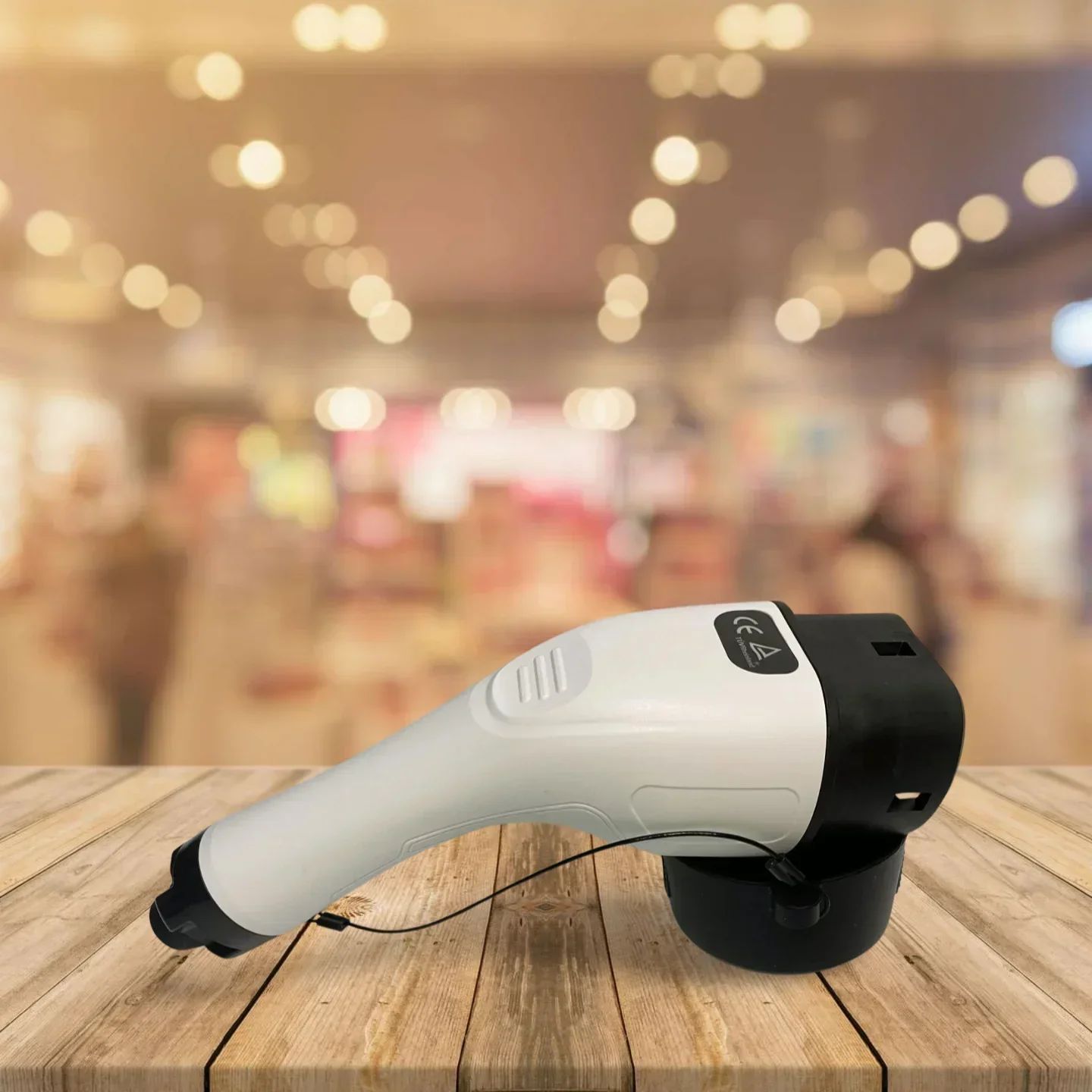 Conector de cargador EV hembra FITMPH tipo 2 EVs, conector de cargador EV trifásico 32A IEC 62196-2 para vehículo eléctrico, conectar al lado de EV