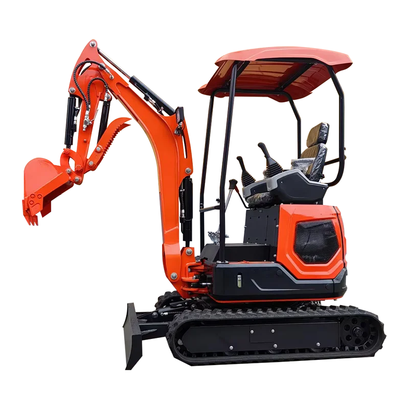 Mini Excavator 1.8 Ton Hydraulic Crawler Mini Diggers Customization Price Efficient Small Backhoe Excavator
