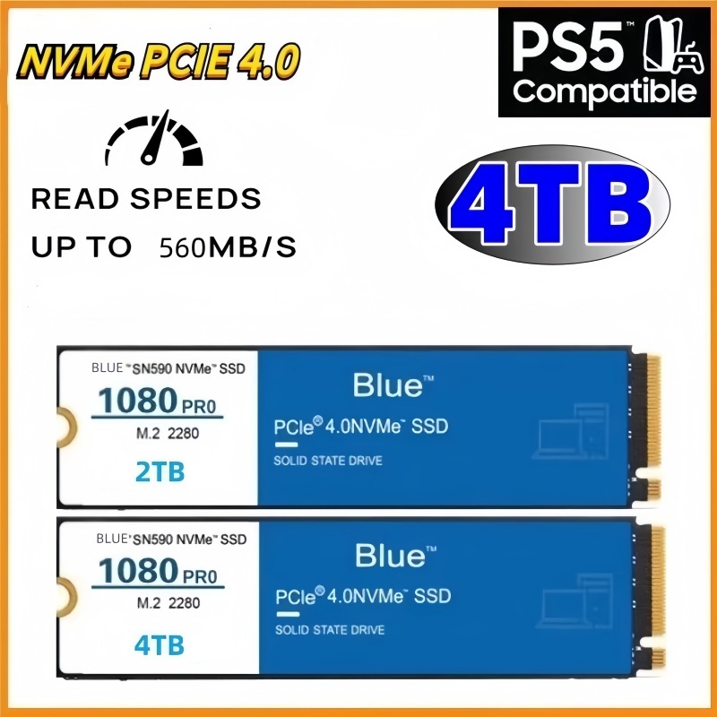 M.2 990 pro 4TB 2TB 1TB 2280 Disco duro NVME 2,5 pulgadas ssd TLC 560 MB/s Unidades internas de estado sólido para computadora portátil y de escritorio