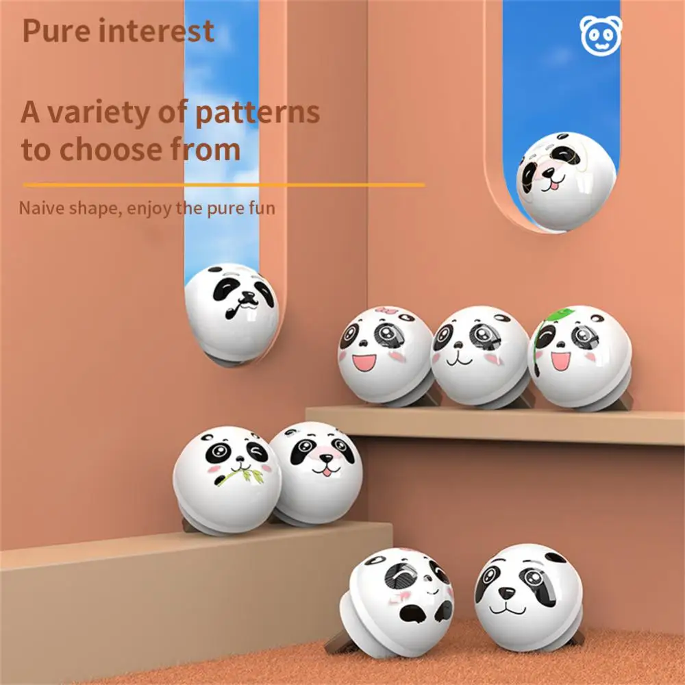 Luz LED nocturna con enchufe USB, Mini luces nocturnas portátiles con expresión de dibujos animados de Panda, protección ocular, lámpara de lectura para libros para dormitorio