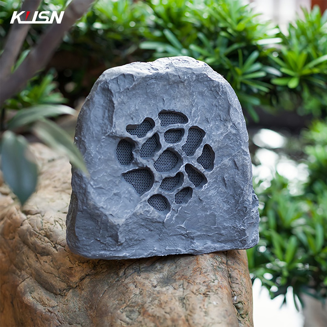 Weerbestendige rotsluidspreker voor buiten Waterdichte binnenluidspreker Multi Sync PA-systeem Tuin Ville Muziekluidsprekers