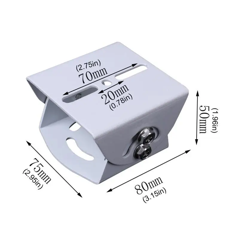 Soporte Universal para cámara de seguridad, accesorio ajustable para cámara de vídeo, pico de pato, 2D