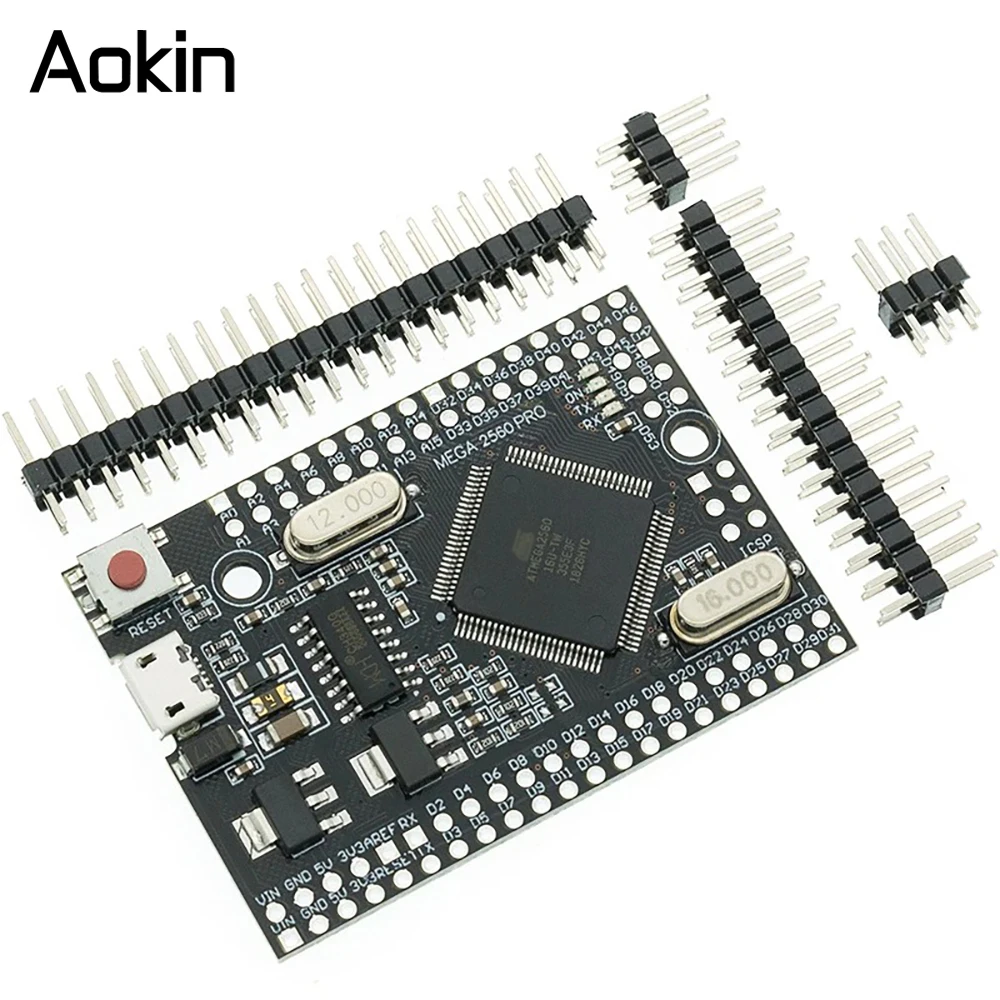 Mega2560 mega 2560 r3 (ATmega2560-16AU ch340g) pro mini mega2560 avr placa de desenvolvimento usb mega2560 com cabo para arduino