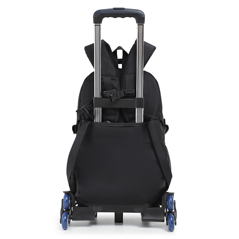 Mochila escolar infantil com rodas, bolsa escolar para meninos, bolsa escolar com rodas para adolescentes, bolsa escolar de viagem