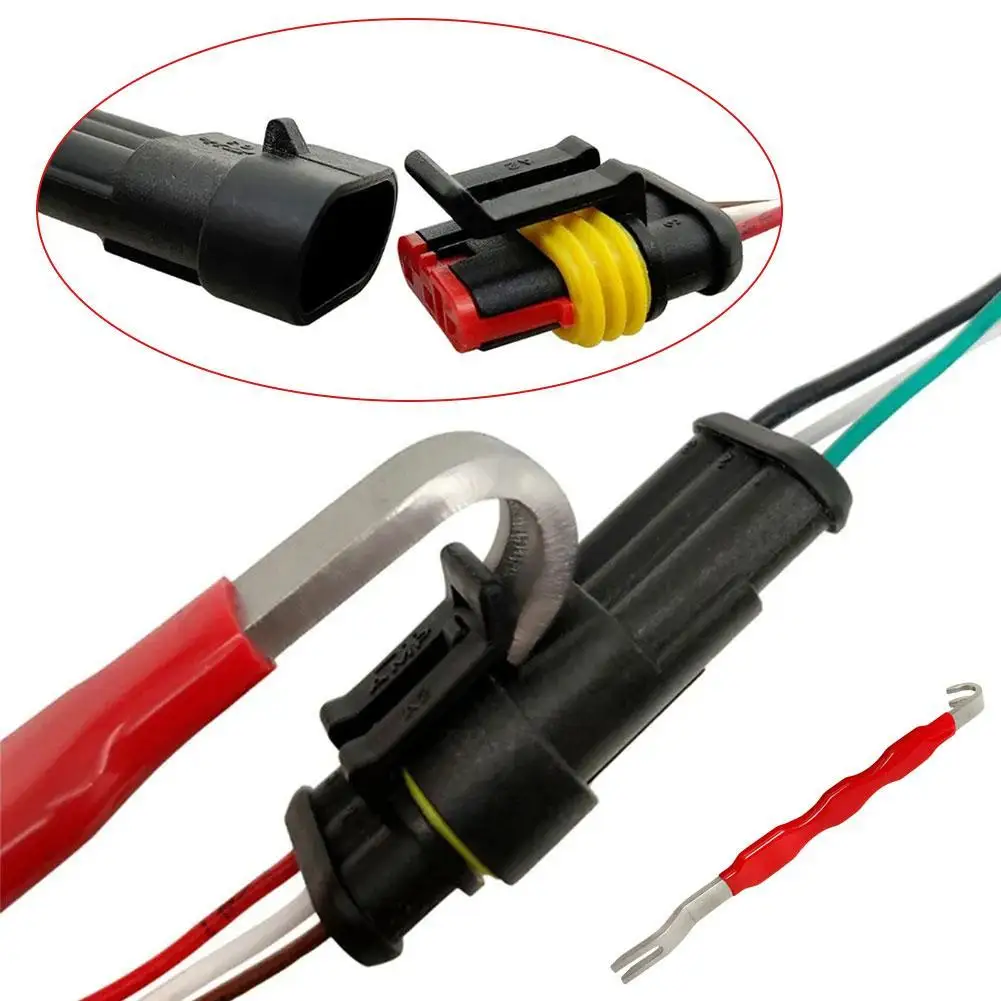 Separador de conectores eléctricos para la mayoría de los vehículos, herramienta de extracción Universal, extractor de conectores de cable