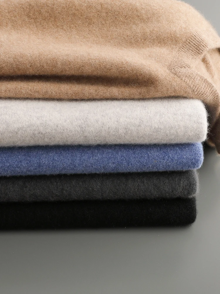 Homens lã com decote em v camisola colete pulôver outono inverno básico casual cashmere 100% lã merino malha macia sem mangas colete topo