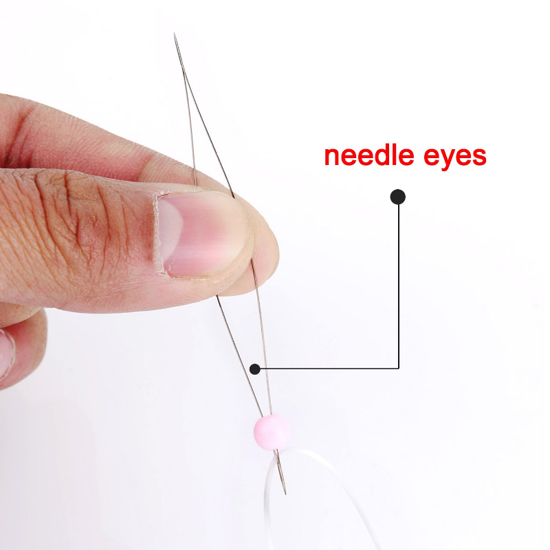 5/10/20Pcs Perlen Nadeln Pins Offene Gebogene Nadel Perlen Armband Halskette Schmuck Machen Werkzeuge Handgemachte Perlen Threading pin
