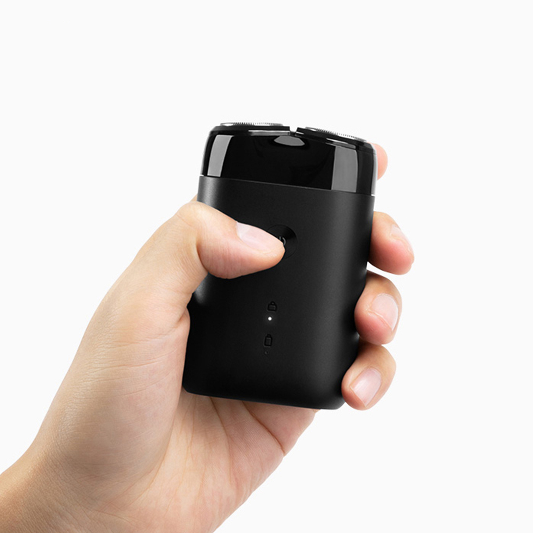 2025 New Portable Electric Shaver S100 Twin Blade Dry Wet Razor Beard Trimmer Cutter TypeC Rechargeable Men Razors Machine