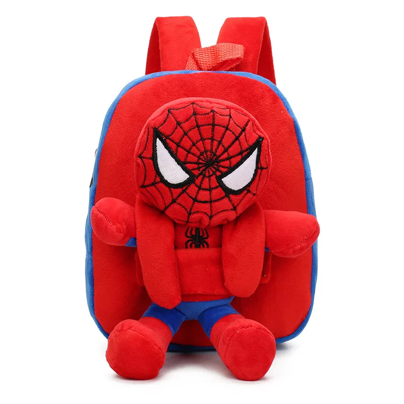 Marvel Series Cartoon Anime Personalità della moda Peluche per bambini Tempo libero Zaino carino per asilo Regalo di festa