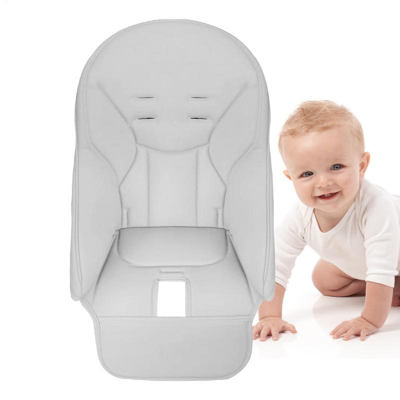 Capa para cadeira de jantar de bebê, almofada para cadeira alta, crianças, encosto confortável, almofada de assento para meninos, cadeira de jantar, capa de assento