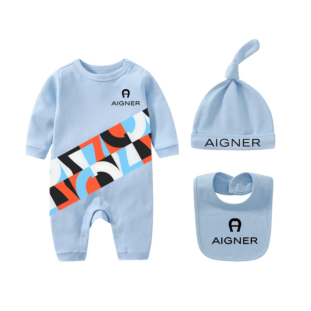 Mono de bebé de manga larga de 0 a 12 meses, 100% algodón puro, nuevo mono vendedor caliente para bebé, conjunto de mono para bebé