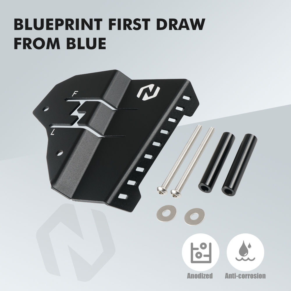 ATV para YAMAHA Raptor 700 2006-2011 2013-2020 700R 2012 2016-2020 cubierta protectora de tanque de expansión de motor piezas de accesorios protectores