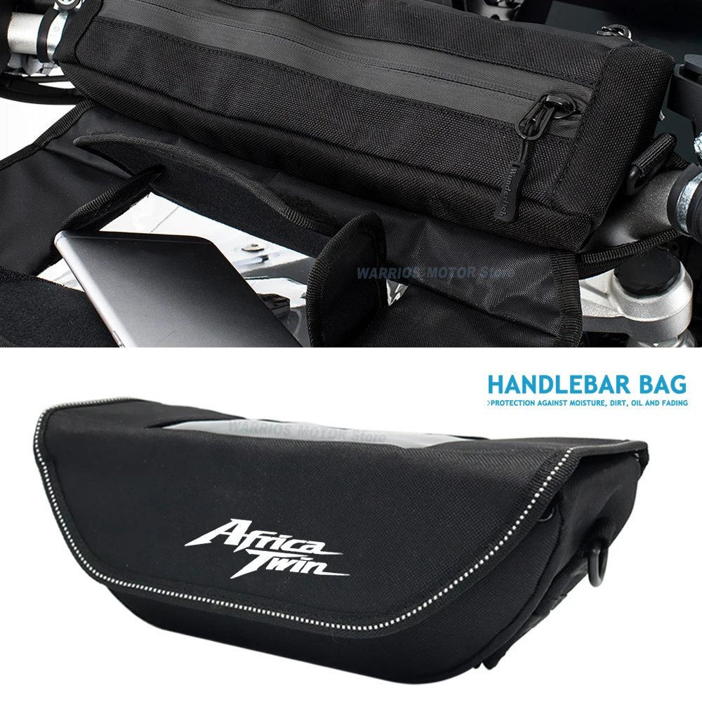 Bolsa para manillar de motocicleta Honda Africa Twin CRF 1100 L CRF1000L ADV Adventure, bolsa impermeable para navegación de viaje