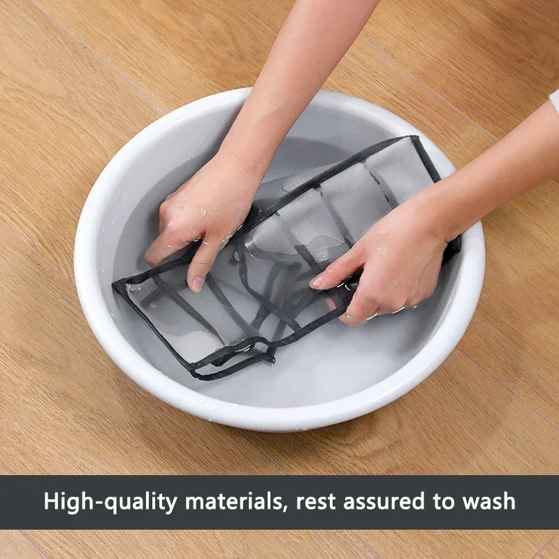 Underwear Socks Compartment Storage Box Closet Organizer Drawer Mesh Separation Dormitory Storage box Washable Organizer