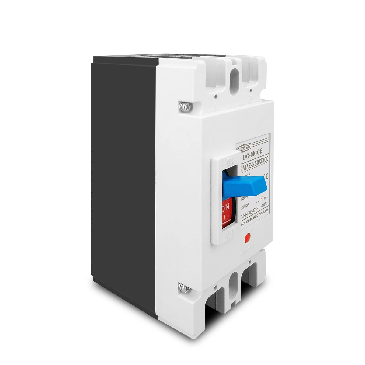 TOMZN Solar Molded Case Circuit Breaker MCCB Overload Protection Switch Protector for Solar Photovoltaic PV 1P 2P