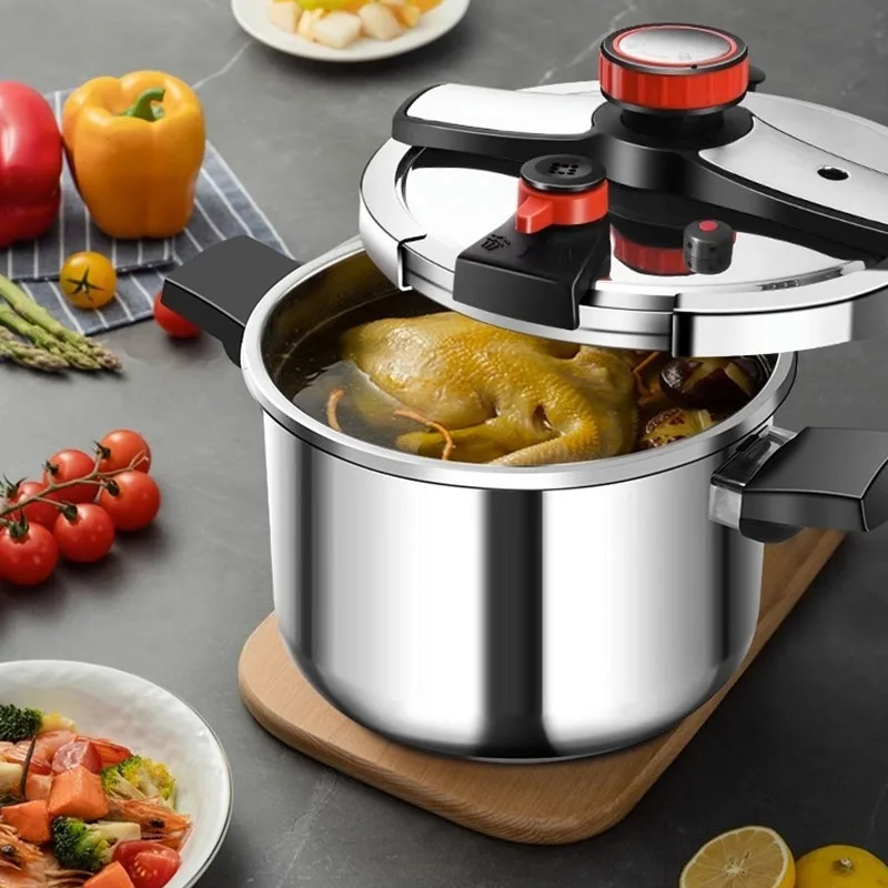304 stainless steel household pressure cooker with large capacity thickened multi speed adjustable rice cooker