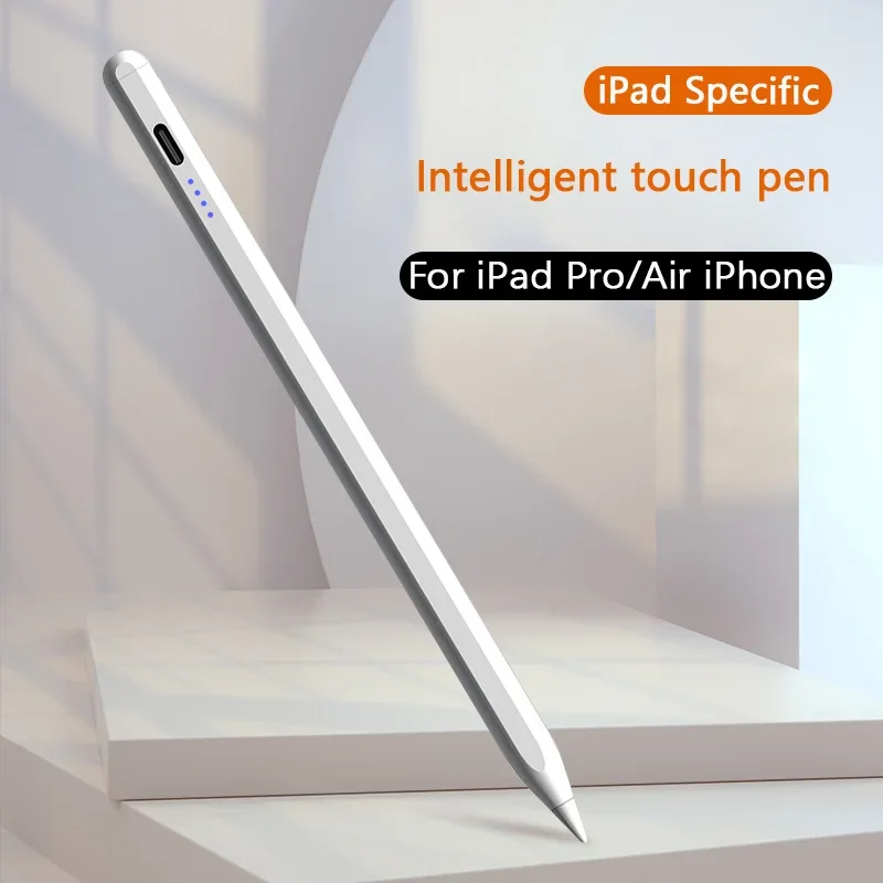 Для iPad Stylus Pencil 2024 iPad Air 11 Air 13 M4 Pro 13 11 M2 10/9th Gen Air 3/4/5 Mini 7 6 5 A17 Pro с функцией Palm Rejection